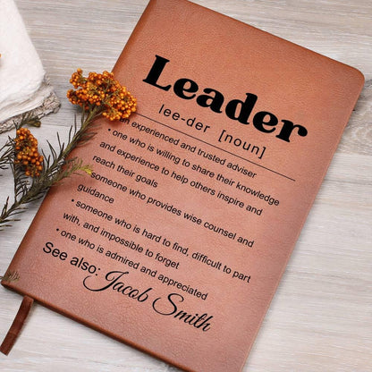 Custom Leader Journal - Leadership Team Gift – Manager Gift – view 8