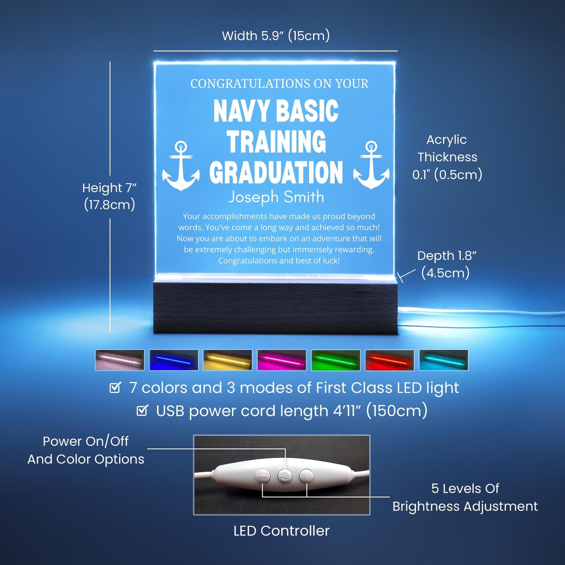 Navy Basic Training Graduation Gift – Navy Boot Camp Graduation – view 6