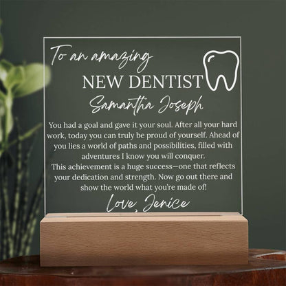 Personalized New Dentist Gift – Dental Hygienist Grad Gift – view 7