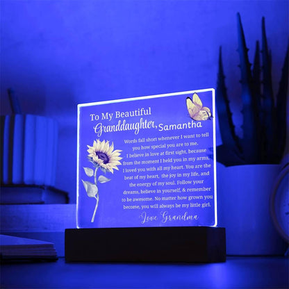 Personalized Granddaughter Gift – Christmas Gift from Grandma – view 3