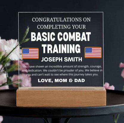 Army Basic Training Graduation Gift Personalized Military Graduation