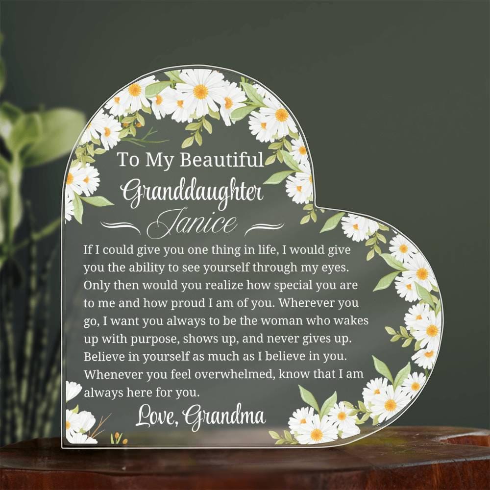 Personalized Granddaughter Gift – Gift from Grandma