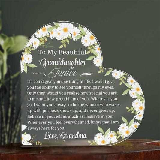 Personalized Granddaughter Gift – Gift from Grandma