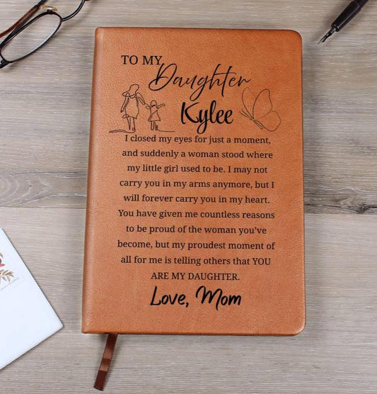To My Daughter Personalized Journal – Daughter Gift from Mom