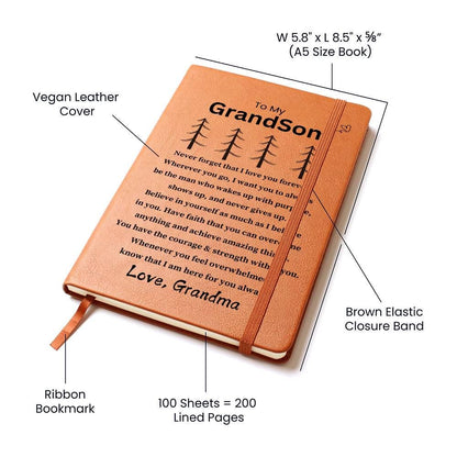 Personalized Grandson Gift – Gift from Grandma – view 4